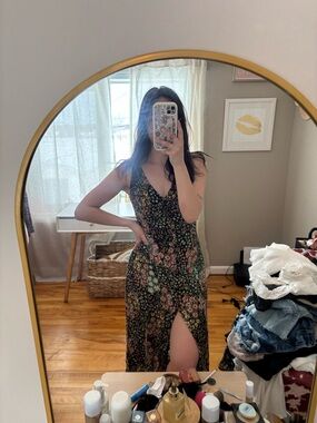 Dress Forum floral wrap dress